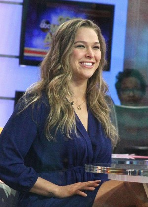 Ronda Rousey - 'Good Morning America' in NYC