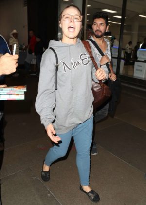 Ronda Rousey - LAX Airport in Los Angeles