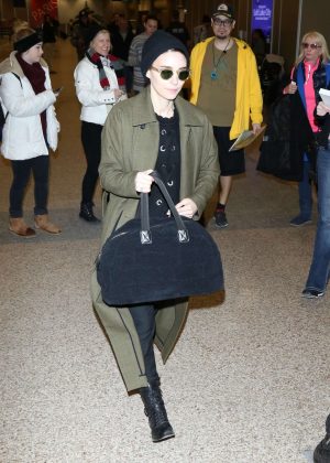 Rooney Mara - Arriving at Salt Lake City Airport