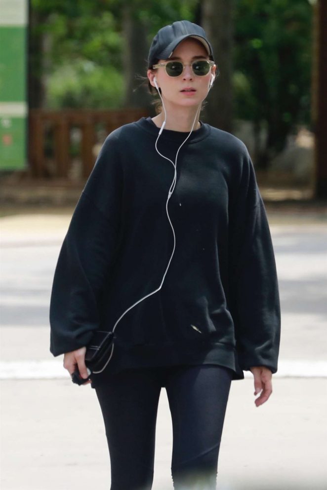 Rooney Mara at TreePeople Park in Beverly Hills
