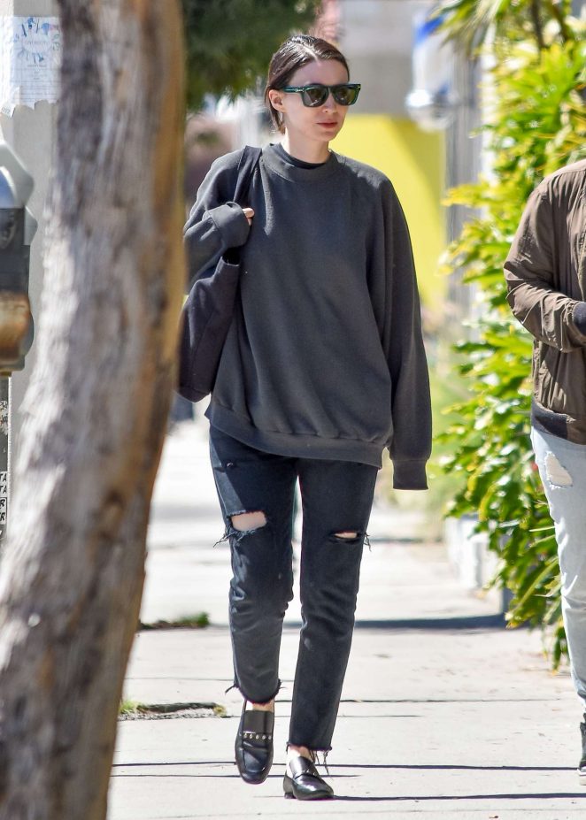 Rooney Mara - Out and about in LA