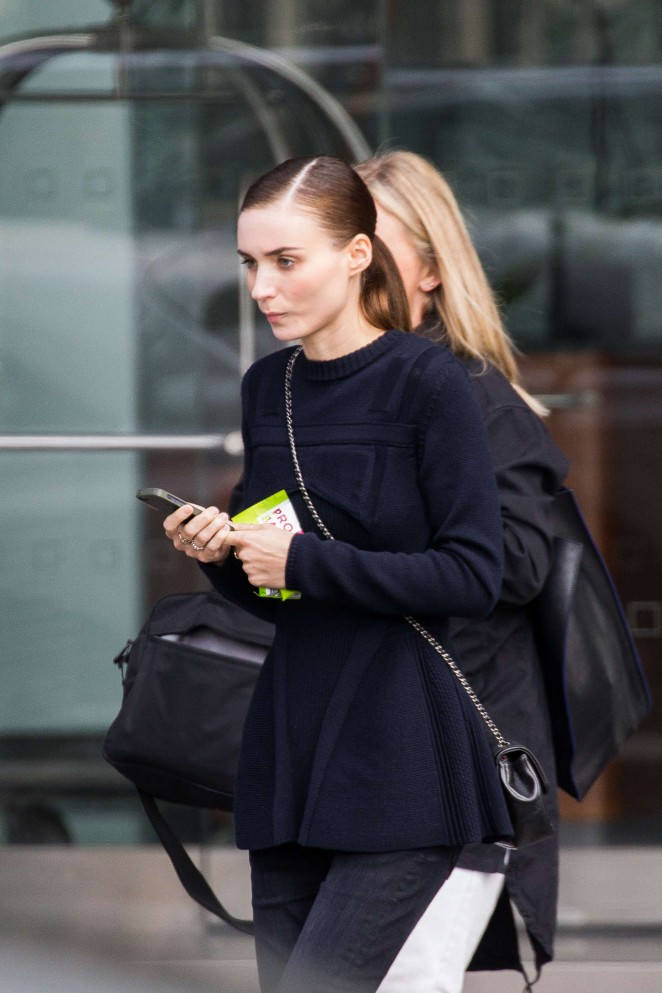 Rooney Mara out in Tribeca