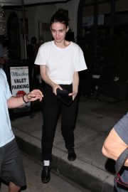 Rooney Mara - Seen at Madeo Restaurant in Beverly Hills