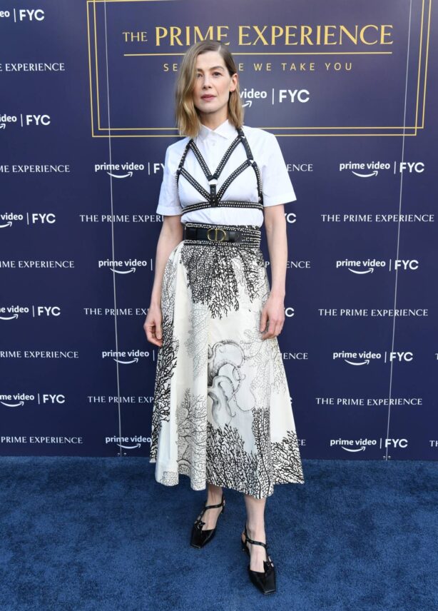 Rosamund Pike - The Prime Experience Wheel Of Time in Beverly Hills