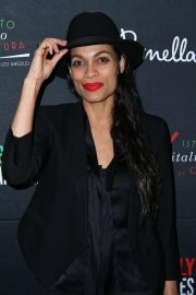 Rosario Dawson - 2020 Filming Italy at The Harmony Gold in Los Angeles