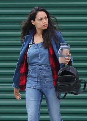 Rosario Dawson out and about in Venice Beach
