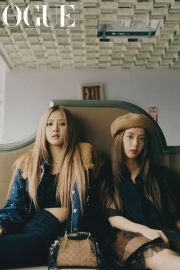 Rose and Jisoo - Vogue Korea Magazine (November 2019)