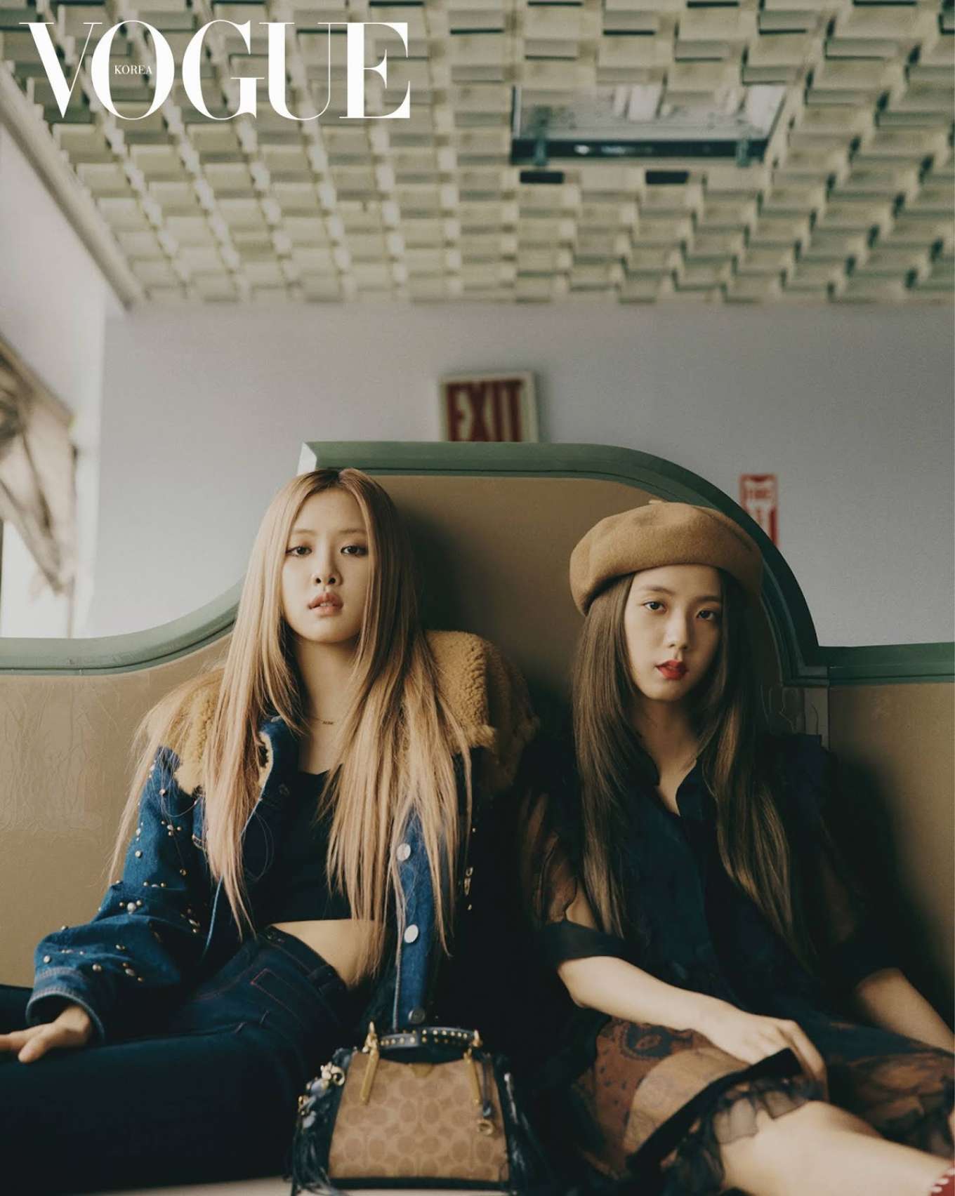 Rose and Jisoo – Vogue Korea Magazine (November 2019) | GotCeleb