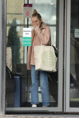 Rose Ayling-Ellis - Seen leaving her Newcastle Hotel