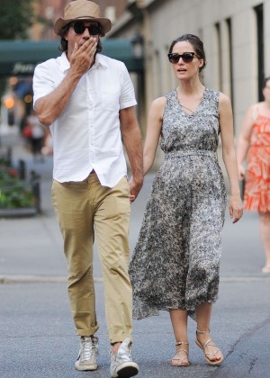 Rose Byrne and Bobby Cannavale Out in The East Village