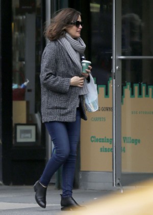 Rose Byrne out in NY