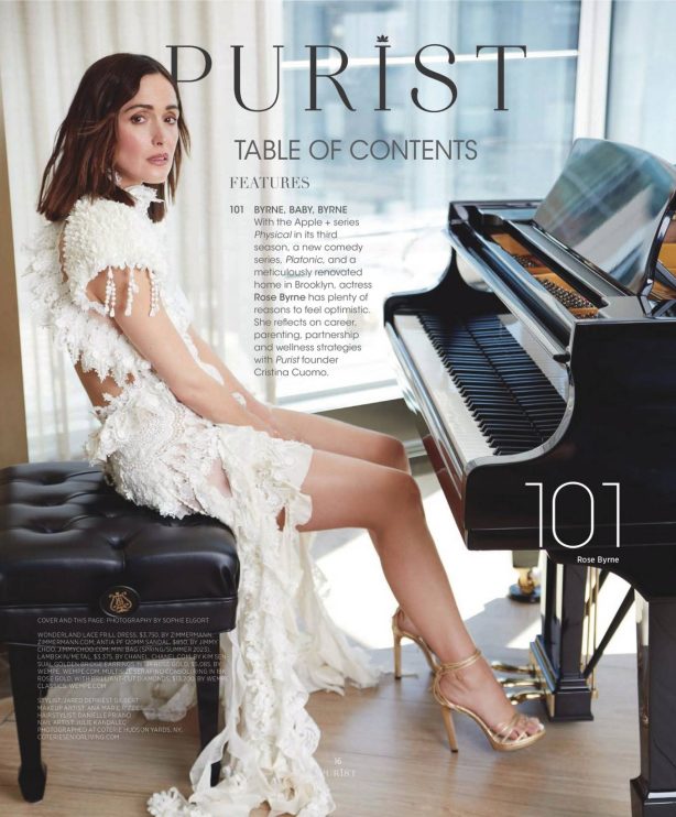 Rose Byrne - The Purist (Spring 2023 Issue )
