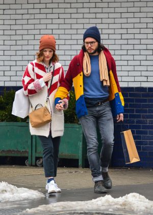 Rose Leslie and Kit Harington - Out in New York City