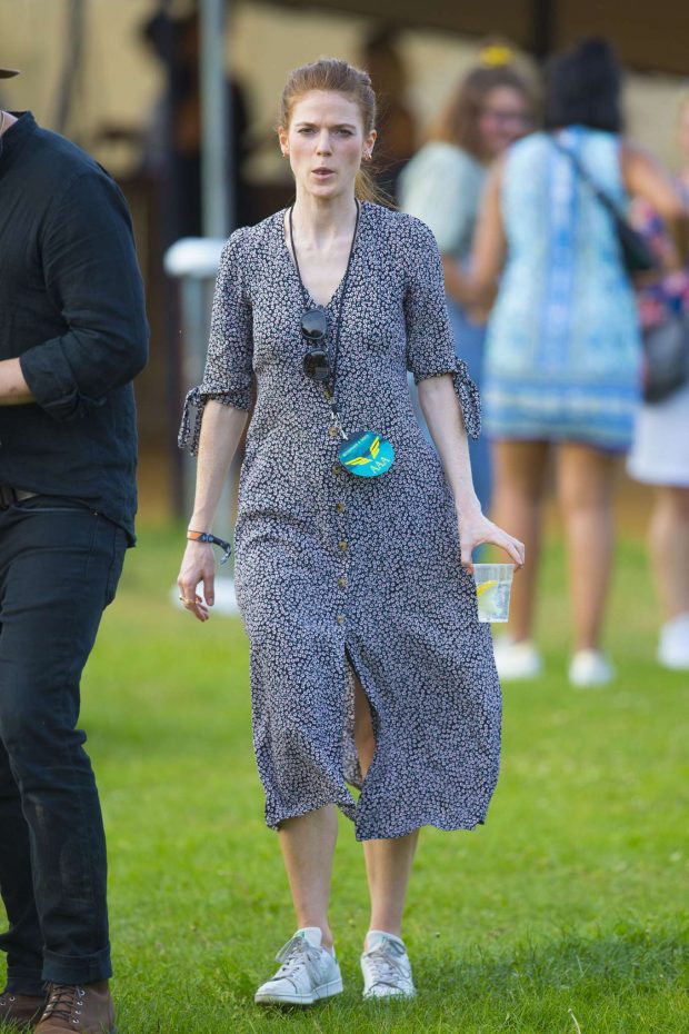 Rose Leslie at All Points East Music Festival in London
