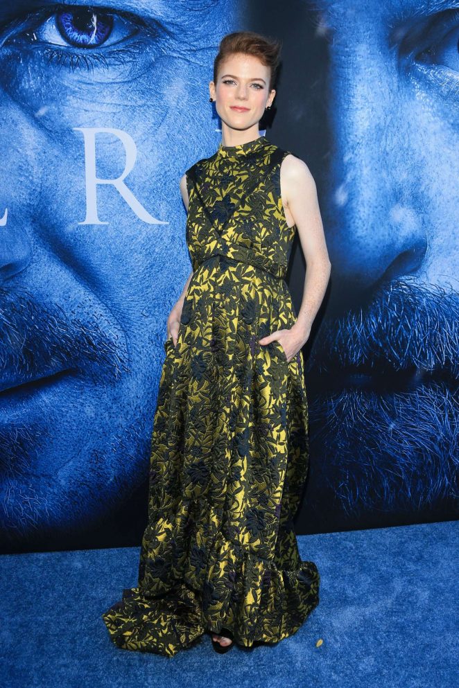 Rose Leslie - 'Game Of Thrones' Season 7 Premiere in Los Angeles