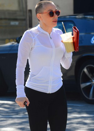 Rose McGowan out in LA
