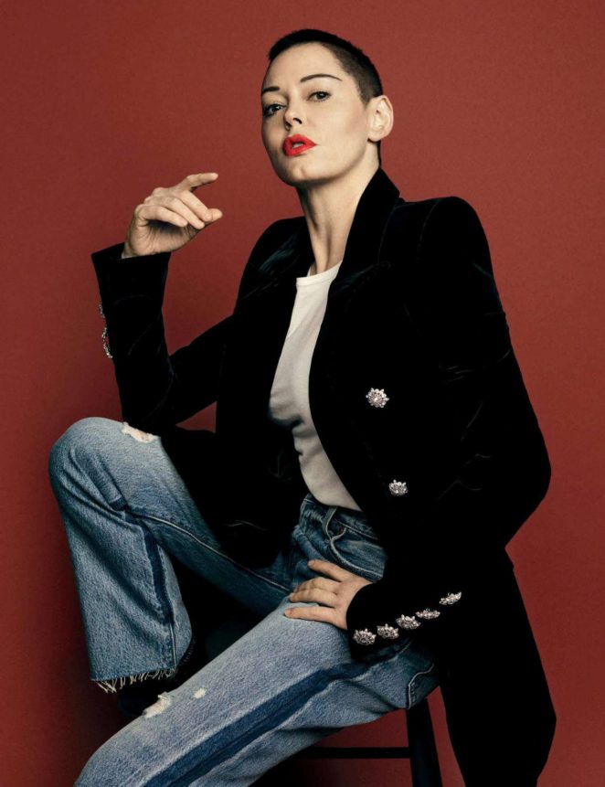 Rose McGowan - The Hollywood Reporter Magazine (May 2018)