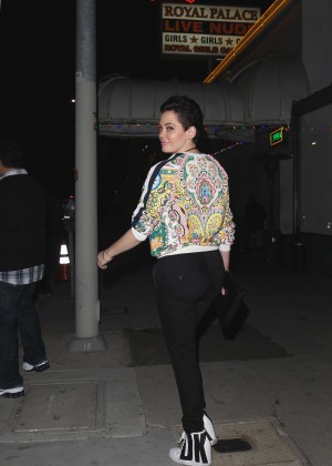 Rose McGowan - The Nice Guy Restaurant in West Hollywood