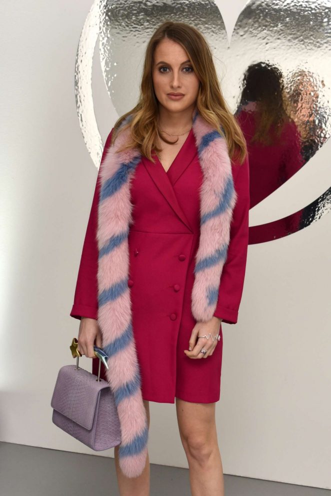 Rosie Fortescue - Charlotte Simone Show at 2017 LFW in London