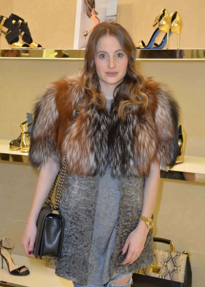 Rosie Fortescue Launch of Forte Organics in London