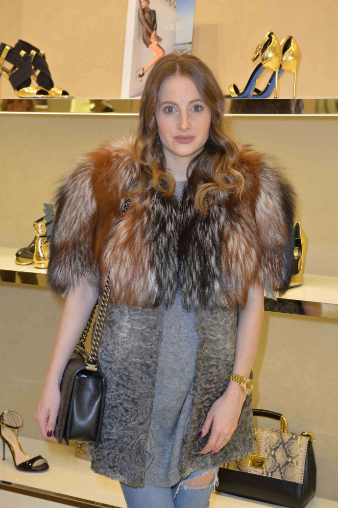 Rosie Fortescue Launch of Forte Organics in London