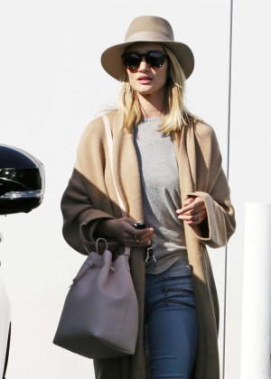 Rosie Huntington Whiteley at Fred Segal in West Hollywood