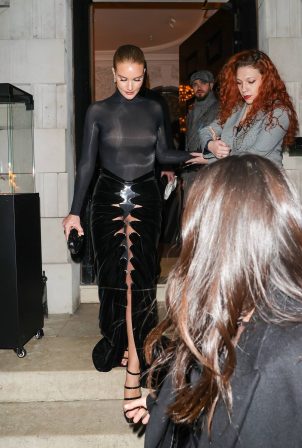 Rosie Huntington-Whiteley - BAFTA Awards afterparty in London