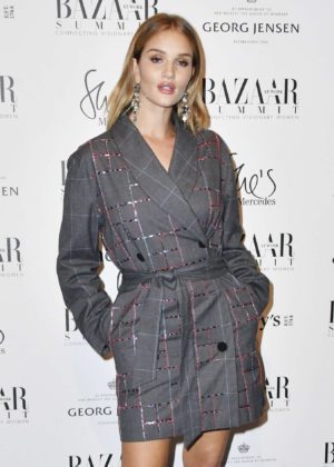 Rosie Huntington Whiteley - Bazaar at Work VIP Cocktail Party in London