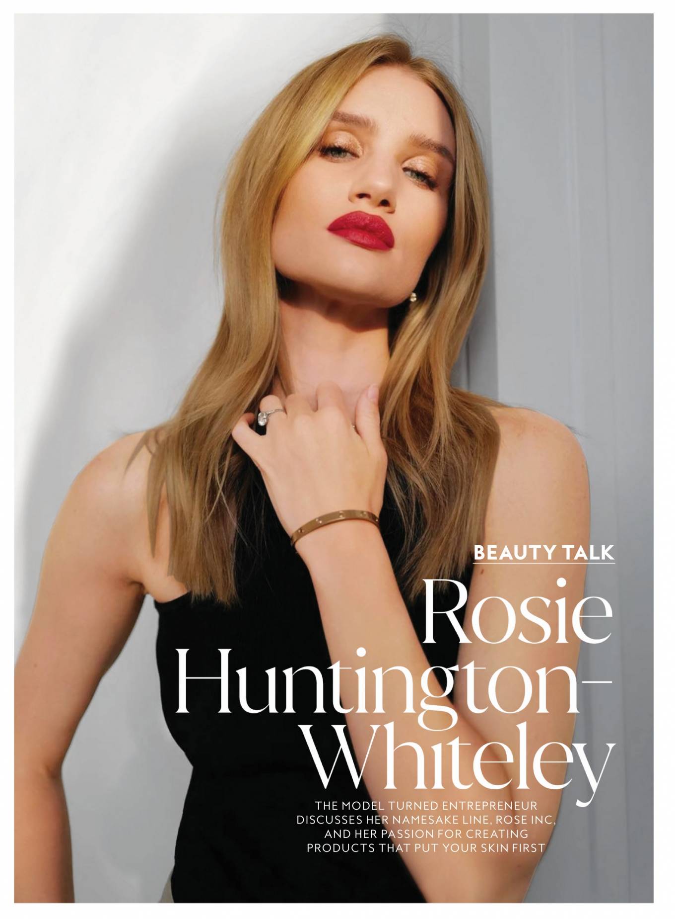 Rosie Huntington-Whiteley - InStyle (December 2021)