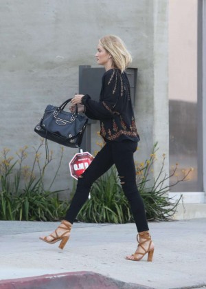 Rosie Huntington Whiteley out in Los Angeles