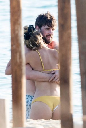 Roxy Horner - In a bikini with Jack Whitehall on the island of Naxos