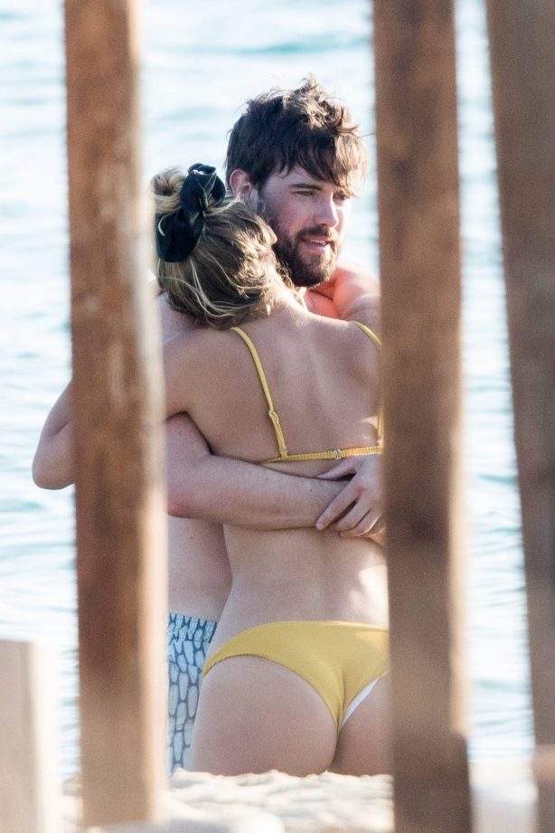 Roxy Horner - In a bikini with Jack Whitehall on the island of Naxos