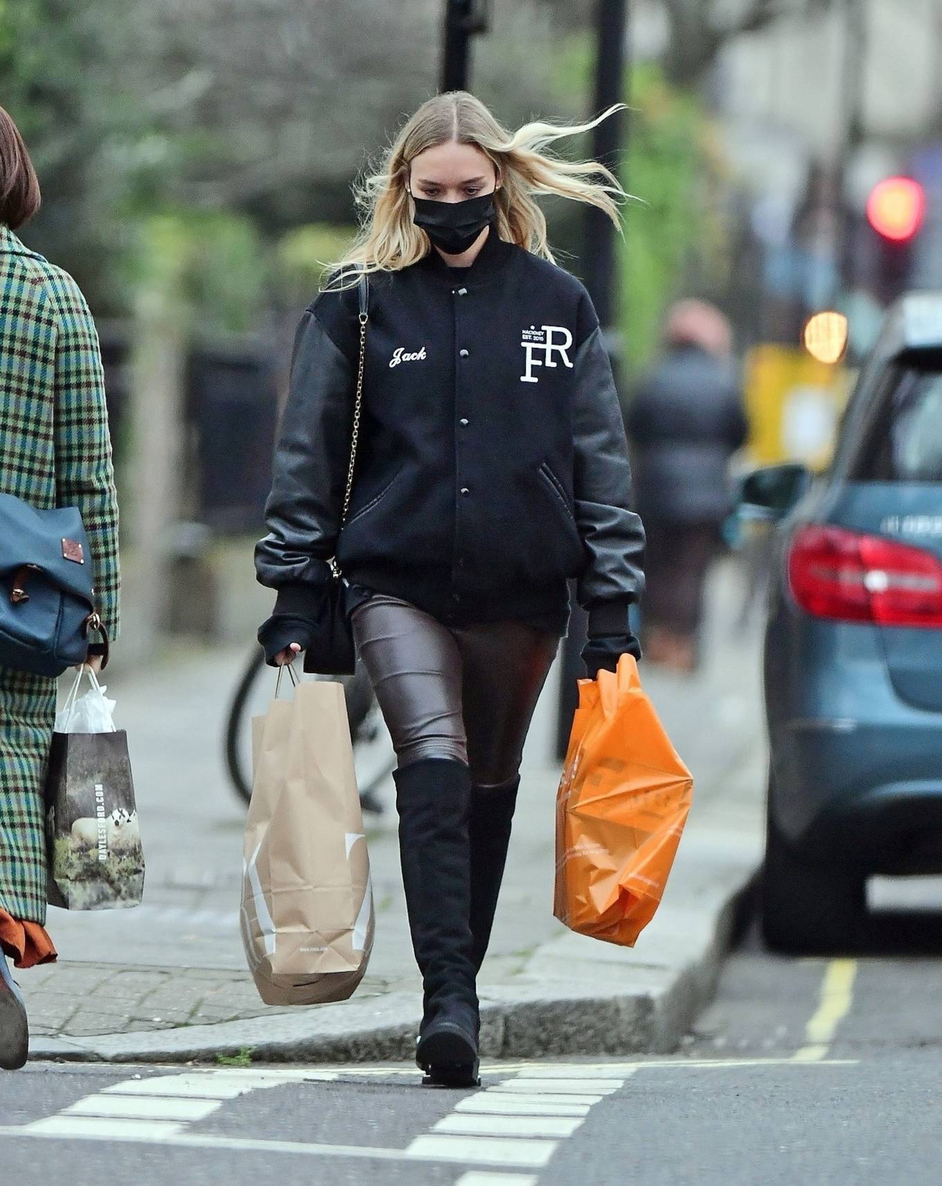 Roxy Horner - Steps out in London's Notting Hill