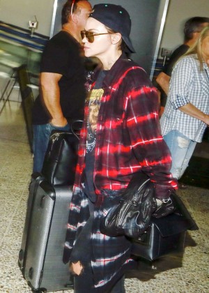 Ruby Rose - Arrives into Melbourne Airport