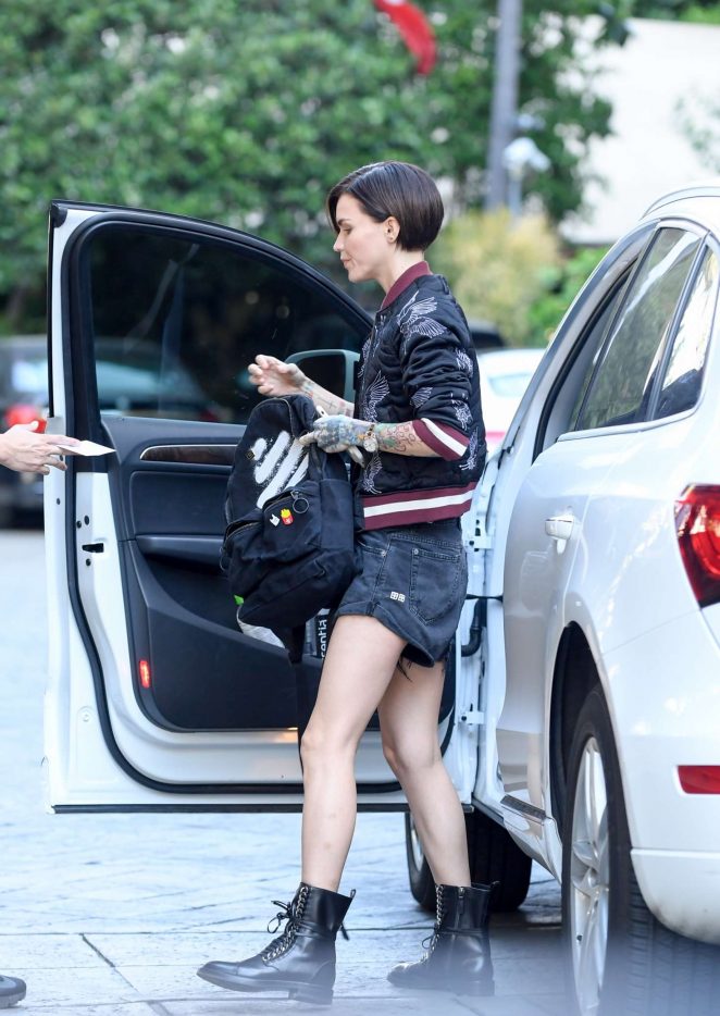 Ruby Rose at the Four Seasons in Beverly Hills
