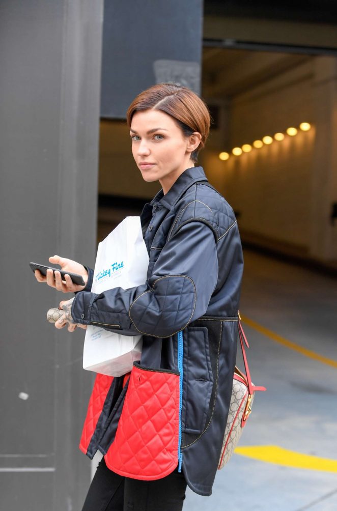 Ruby Rose - Leaves a pharmacy in Beverly Hills