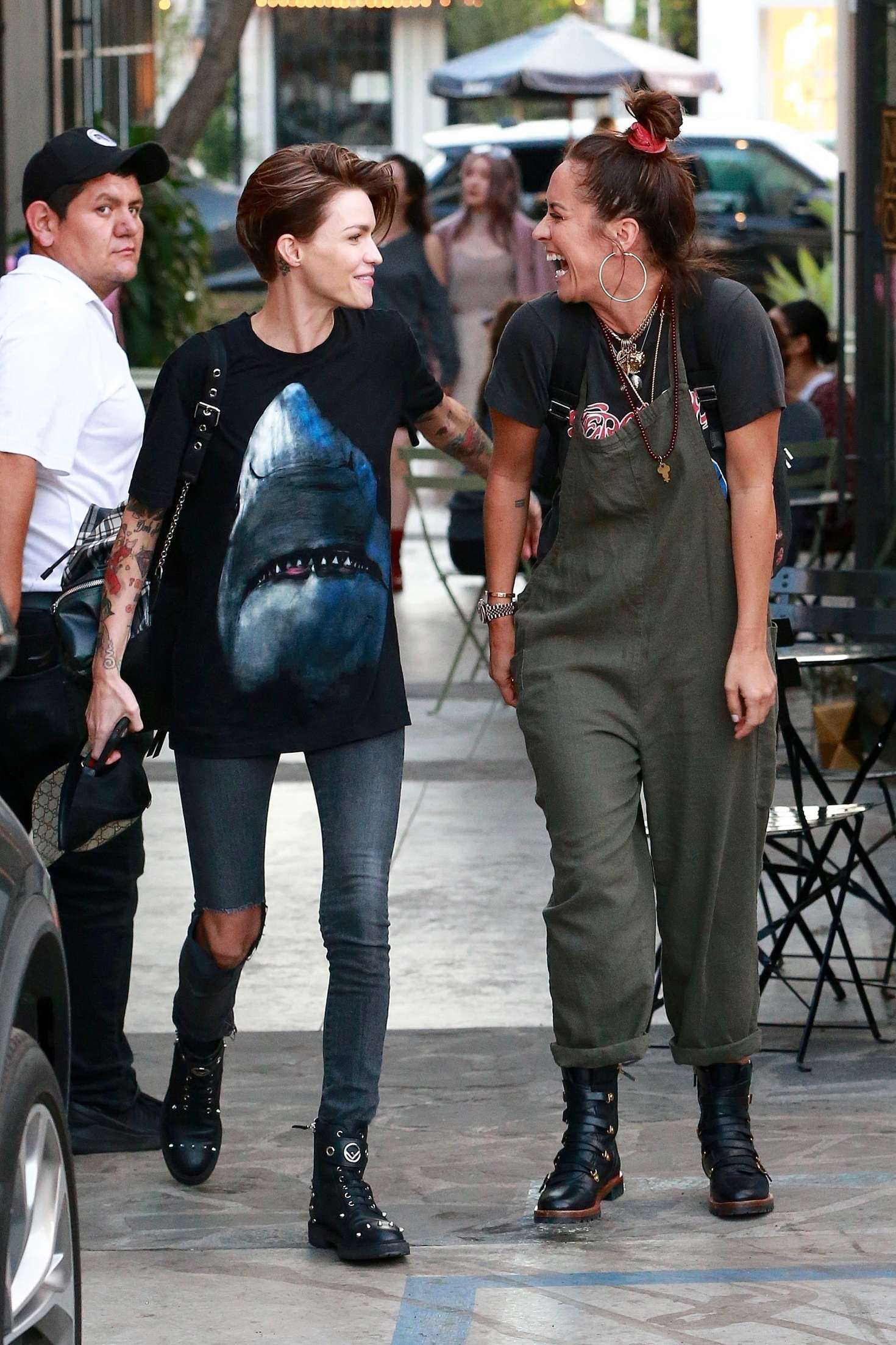 Ruby Rose - Leaving Nine Zero One Salon in West Hollywood. 