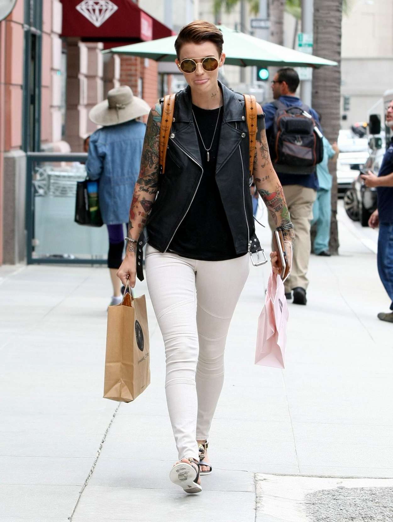Ruby Rose Booty in Jeans -08 GotCeleb.
