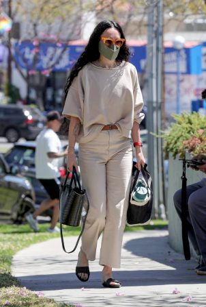 Rumer Willis - heading to the hair salon in West Hollywood