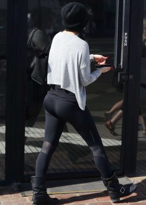 Rumer Willis in Tights Out in West Hollywood