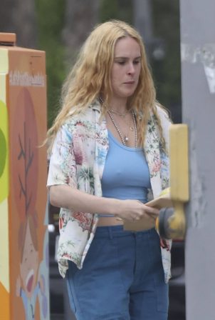 Rumer Willis - On an outing to the Whitefire Theater in Studio City