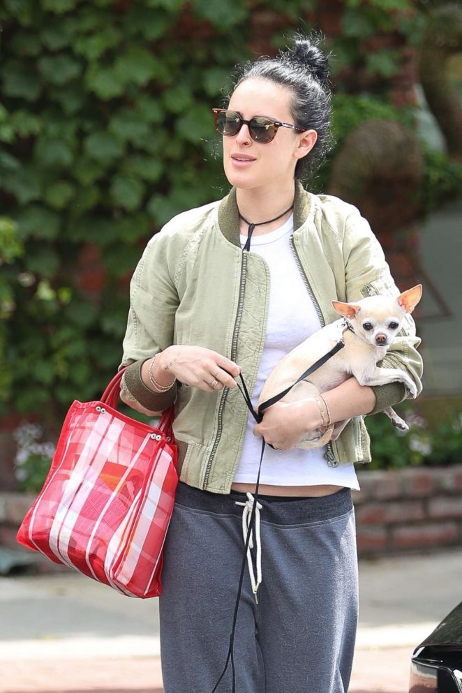 Rumer Willis out shopping in Los Angeles