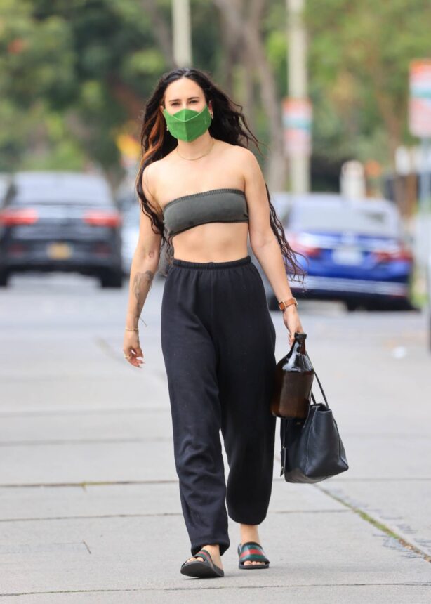 Rumer Willis - Seen after pilates session in West Hollywood