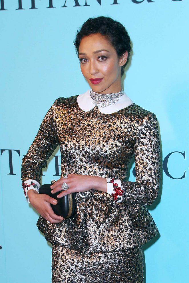 Ruth Negga - Tiffany and Co 2017 Blue Book Collection Gala in New York