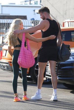 Rylee Arnold - Seen after workout in Los Angeles