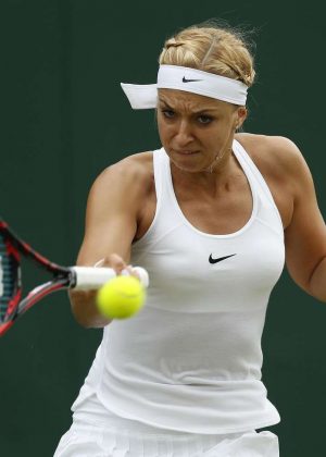 Sabine Lisicki - 2nd Round Match in Wimbledon
