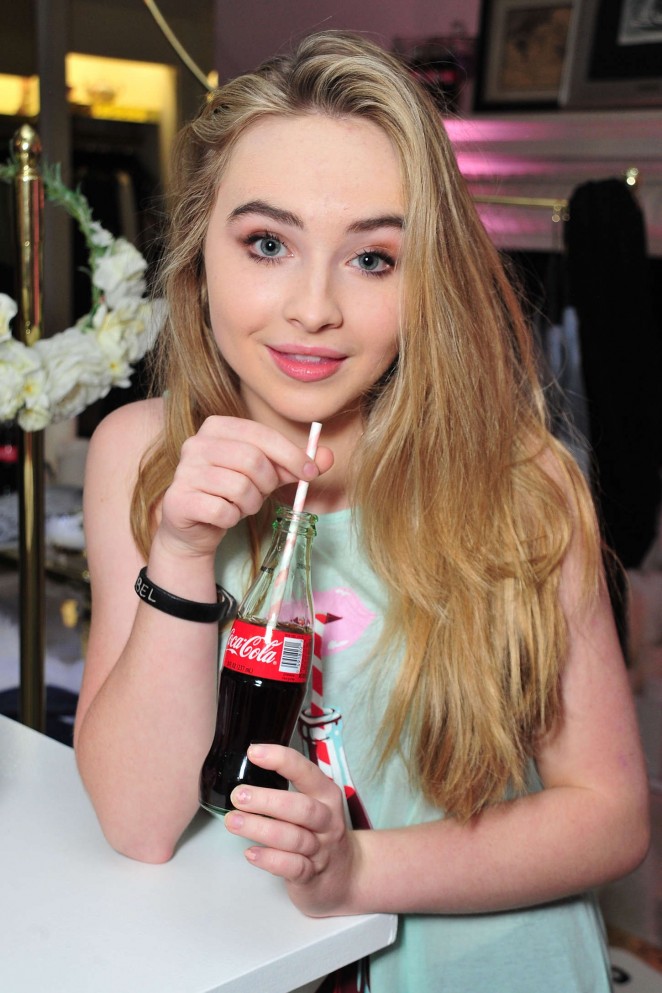 Sabrina Carpenter - Launch Party for WILDFOX Loves Coca-Cola Capsule Collection in West Hollywood