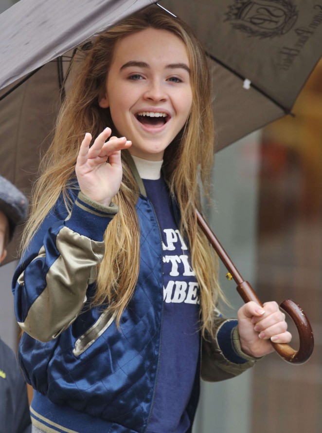 Sabrina Carpenter - Out and about in Vancouver