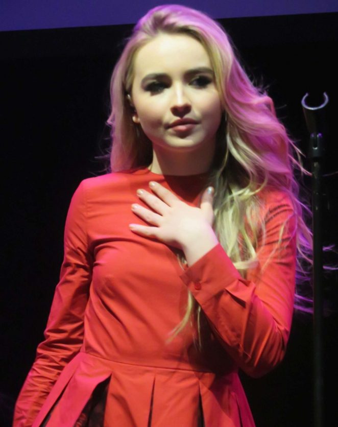 Sabrina Carpenter - Performs at Z100 & Coca-Cola All Access Lounge in NYC