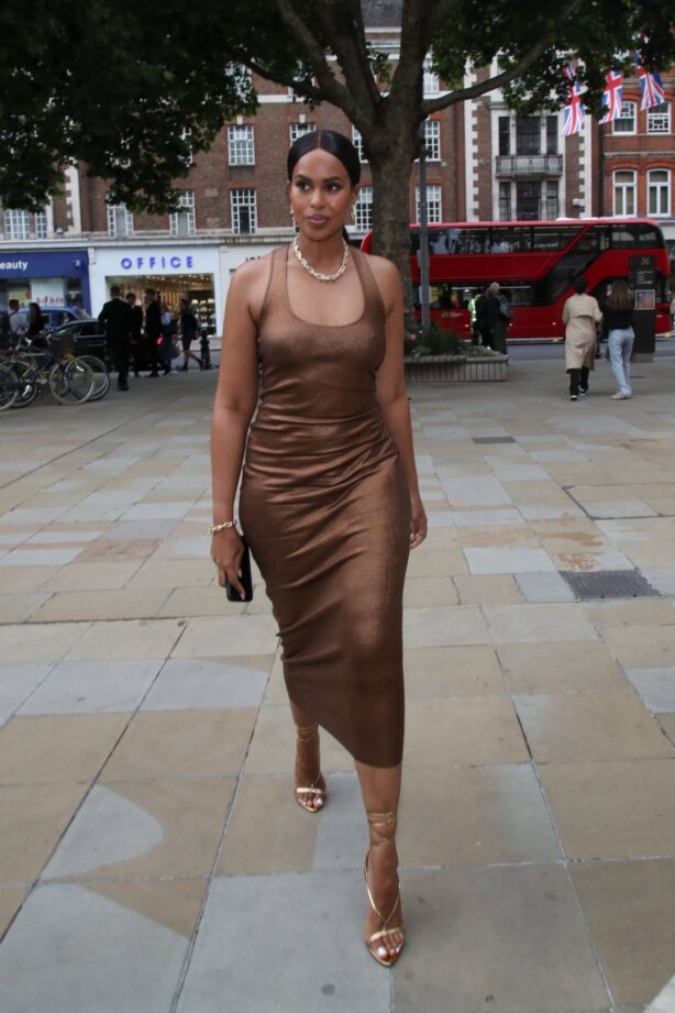 Sabrina Dhowre Elba - Arrives at 'Tiffany Vision and Virtuosity Exhibition' at Saatchi Gallery